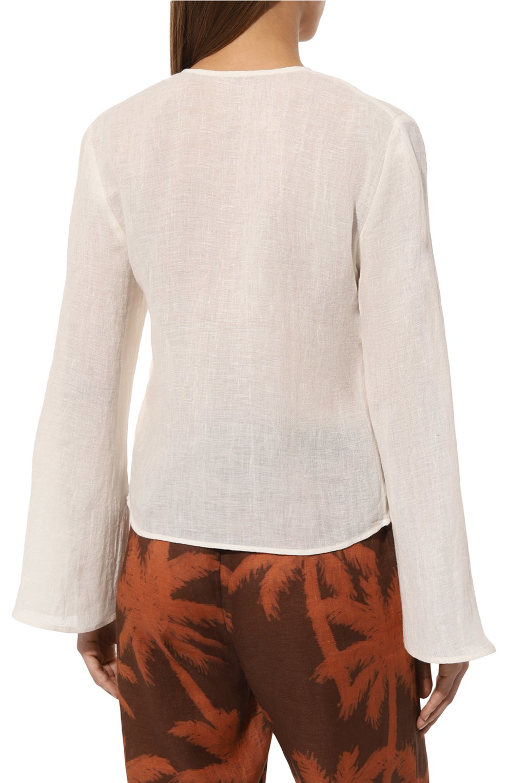 Льняная блузка MANEBI, арт. F11SN, фото 4