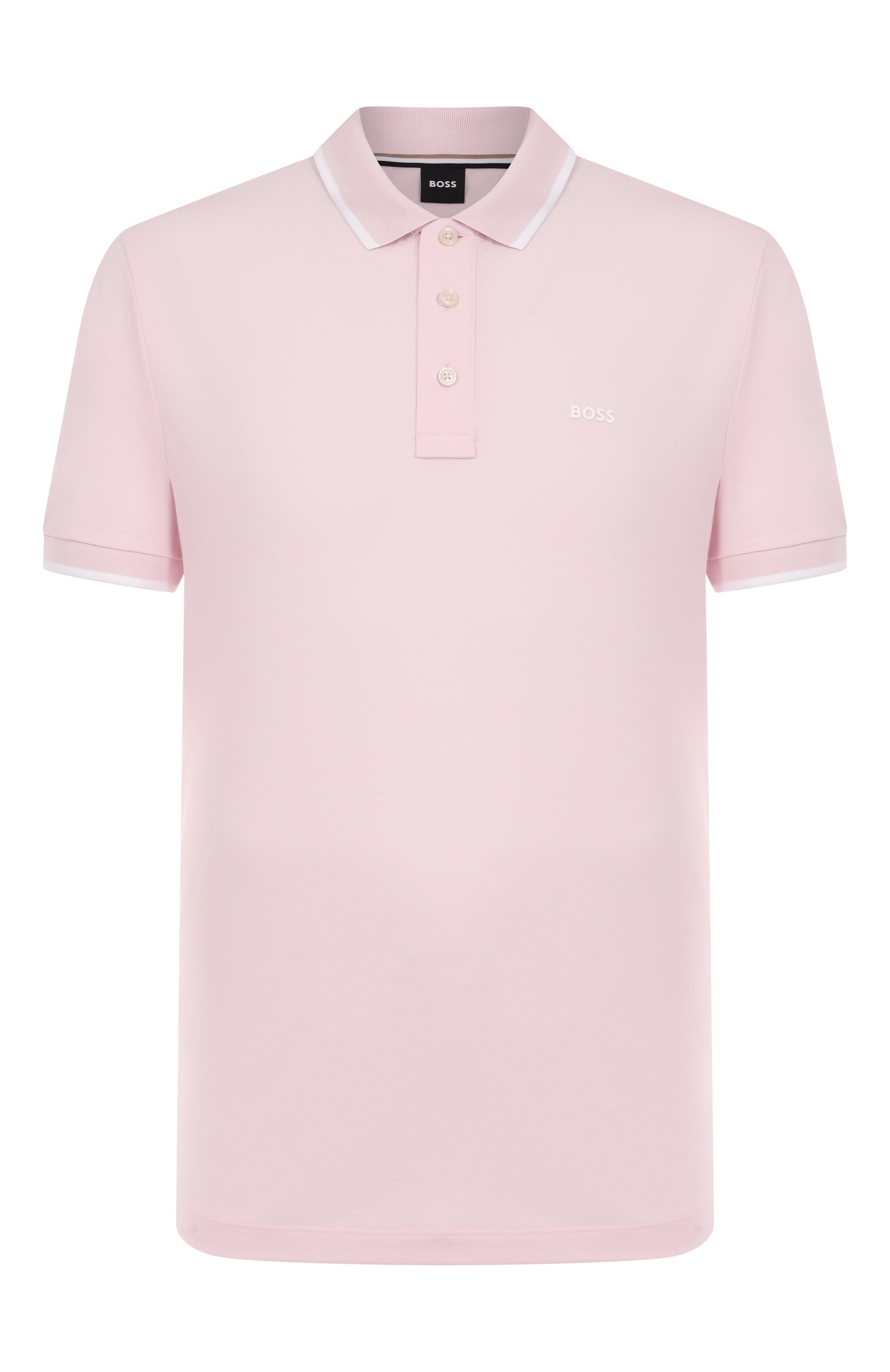 Хлопковое поло BOSS, арт. 50494697, фото 1