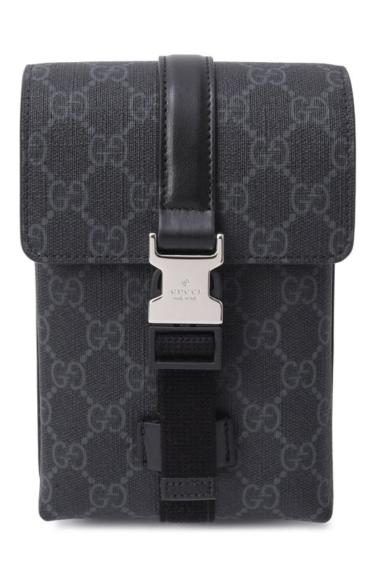 Сумка GG Black super mini Gucci 816954/FAD8C Серый 816954/FAD8C