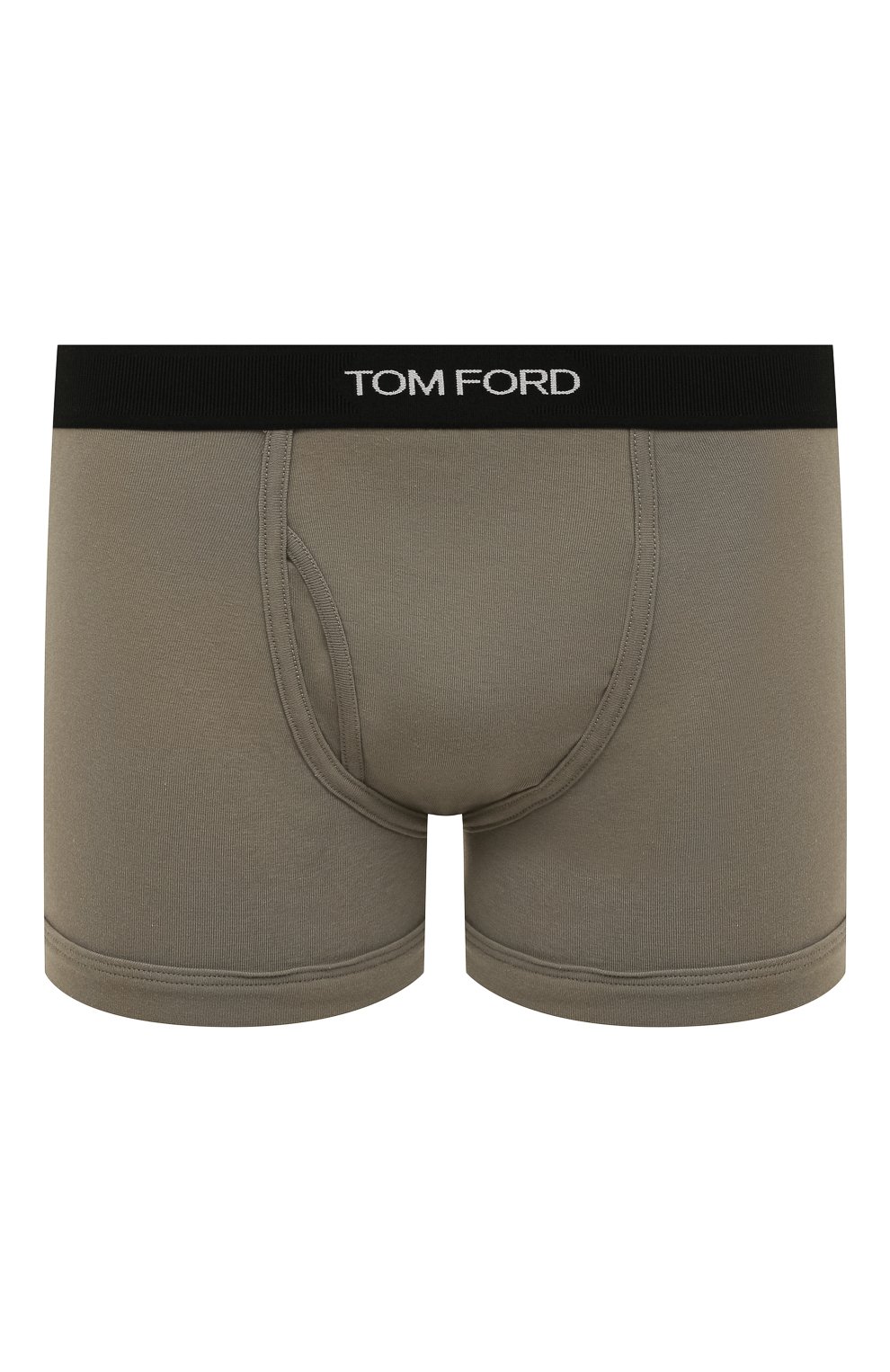 Хлопковые боксеры TOM FORD хаки цвета по цене 11200 руб., арт. T4LC31040, фото 1 Хлопковые боксеры TOM FORD, арт. T4LC31040, фото 1
