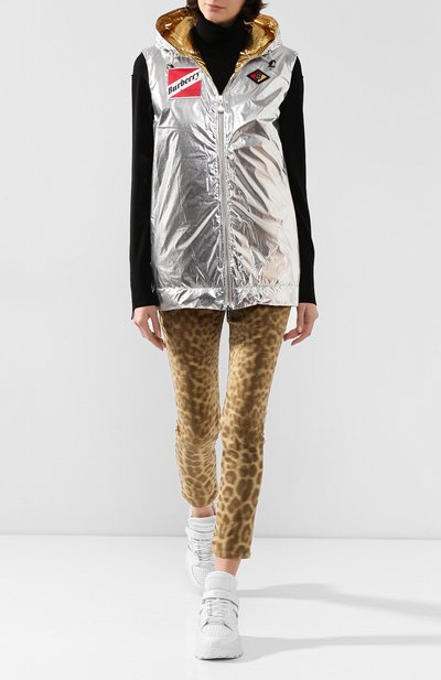 Пуховый жилет BURBERRY, арт. 8021968, фото 2