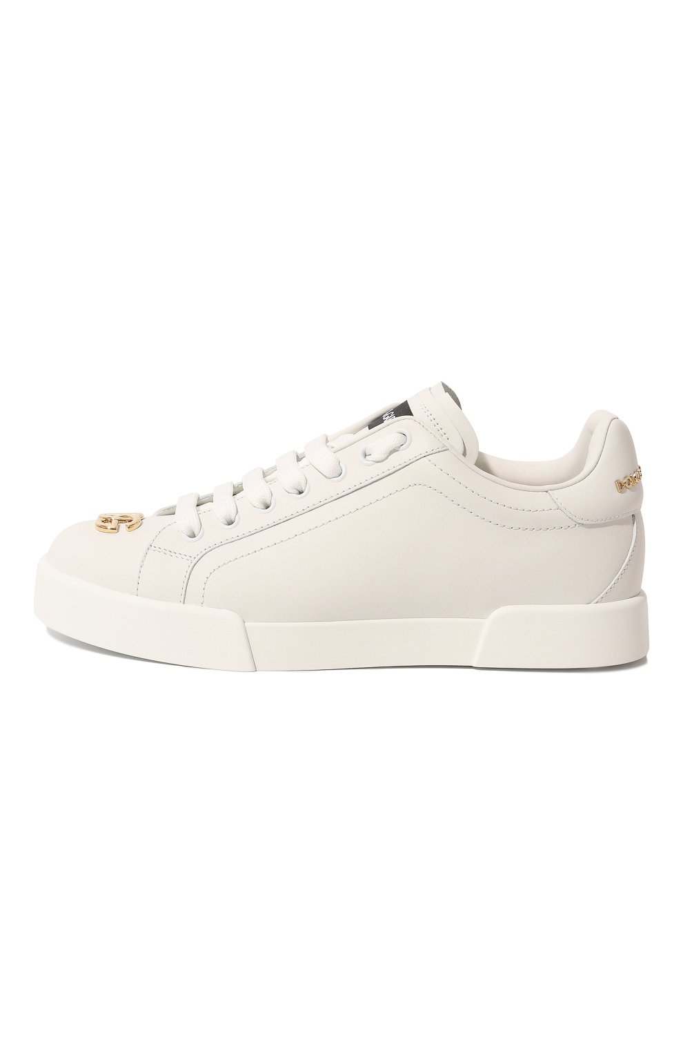 Кожаные кеды portofino DOLCE & GABBANA, арт. CK1602/A1065, фото 4