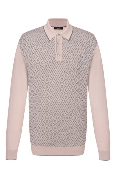 Мужское поло из шерсти и шелка STEFANO RICCI, арт. KE06010P03/E25402