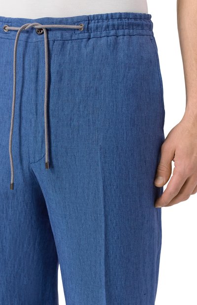 Льняные брюки CORNELIANI, арт. 274L27/2714159, фото 5