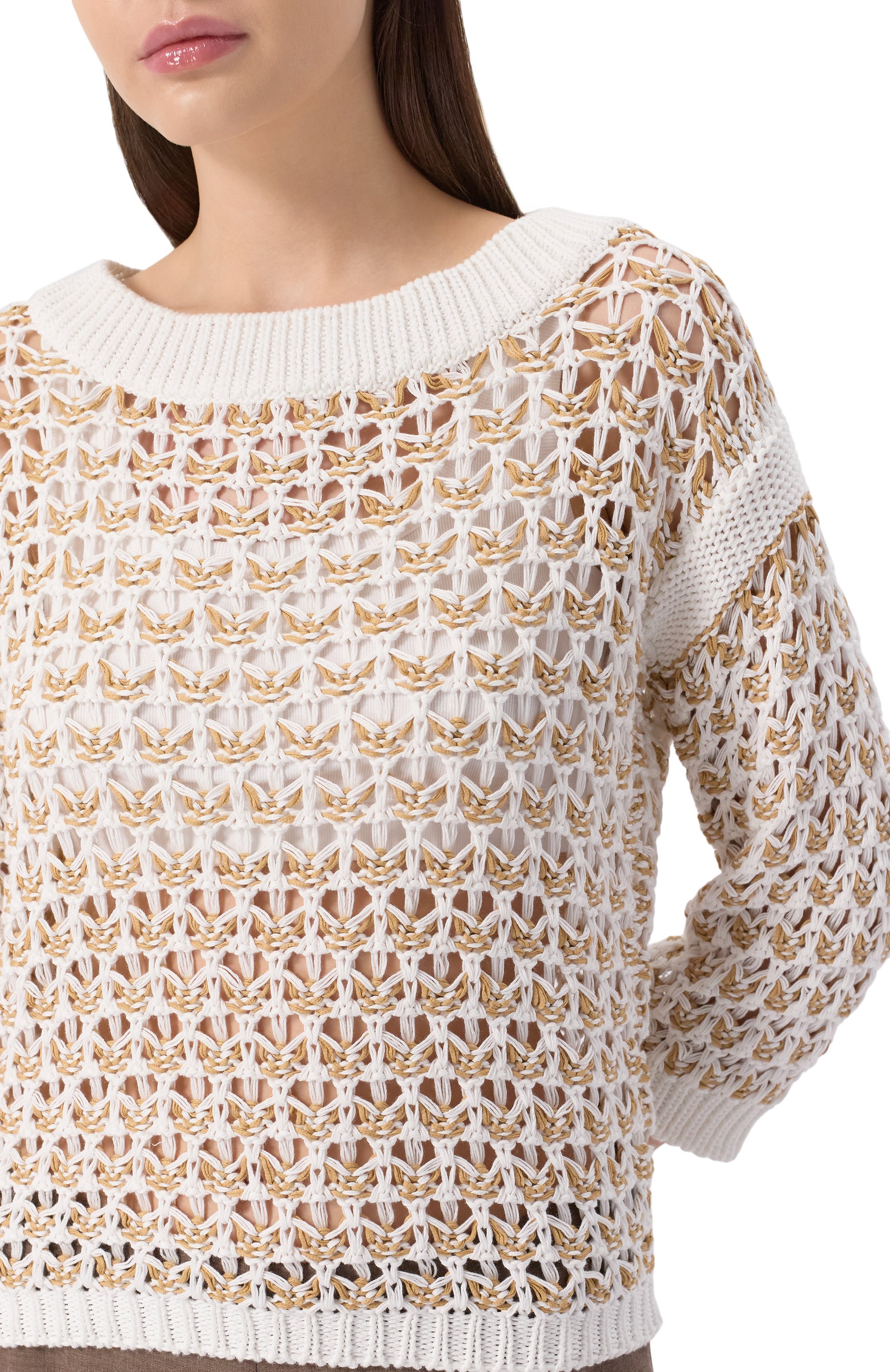 Хлопковый свитер GRAN SASSO, арт. 10221/20003, фото 5