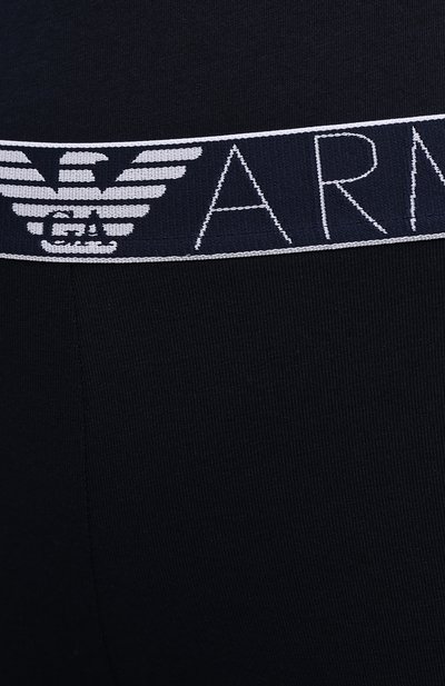 Хлопковые легинсы EMPORIO ARMANI, арт. 164162/1P227, фото 5