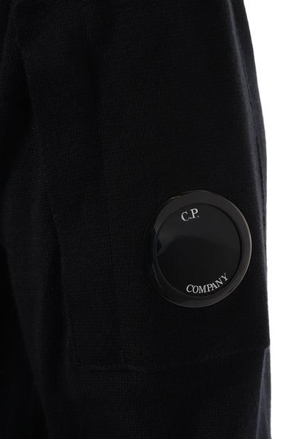 Хлопковый джемпер C.P. COMPANY, арт. 16CMKN129A004037A, фото 5