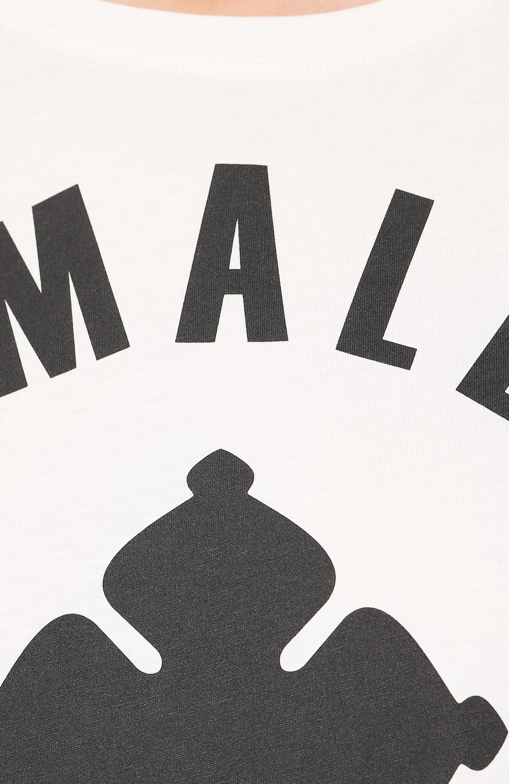 Хлопковая футболка BY MALENE BIRGER, арт. Q67468001/MARIANNE, фото 5