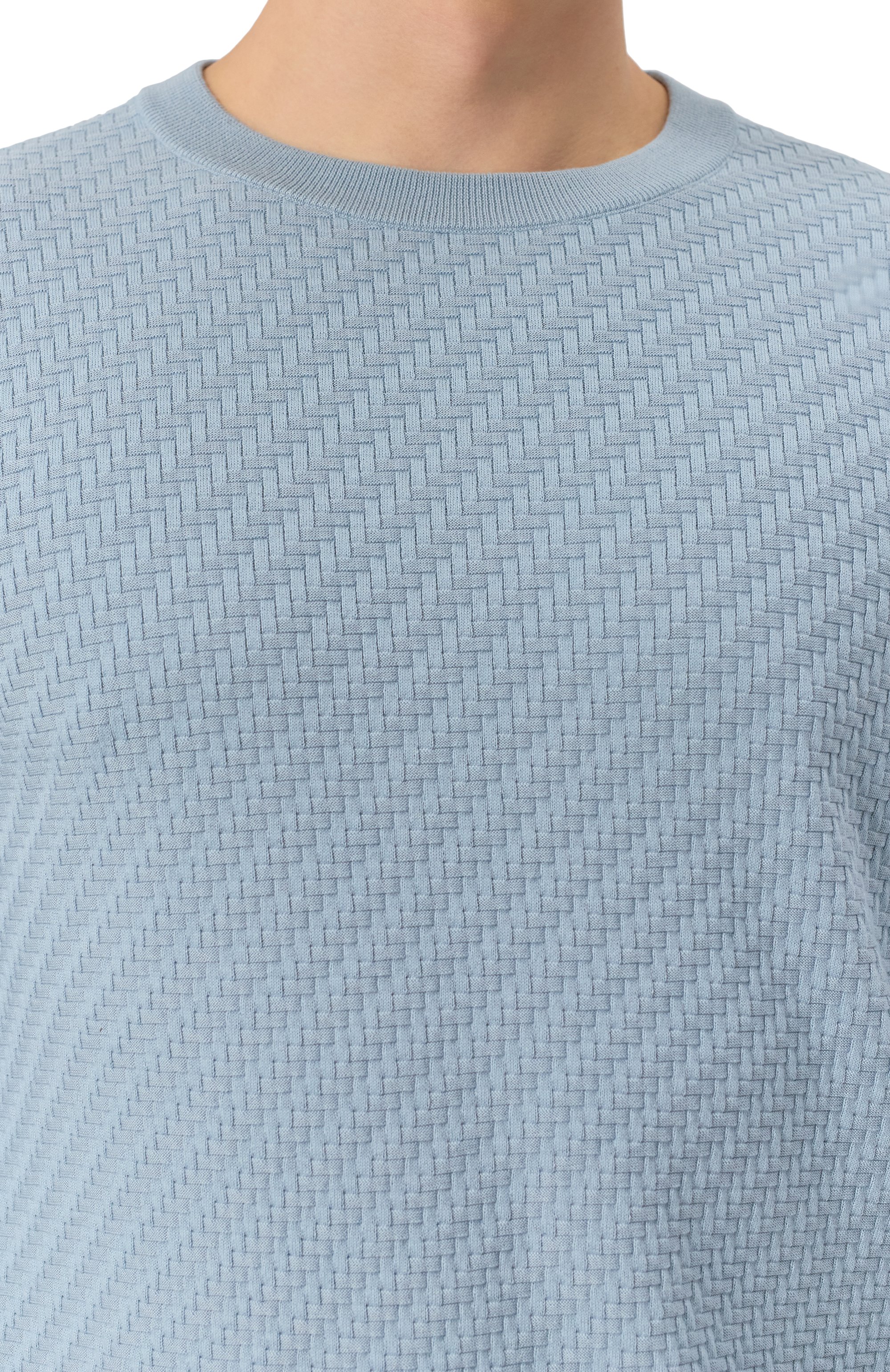 Джемпер из хлопка и шелка BRIONI, арт. UMQ90L/PAK22, фото 5