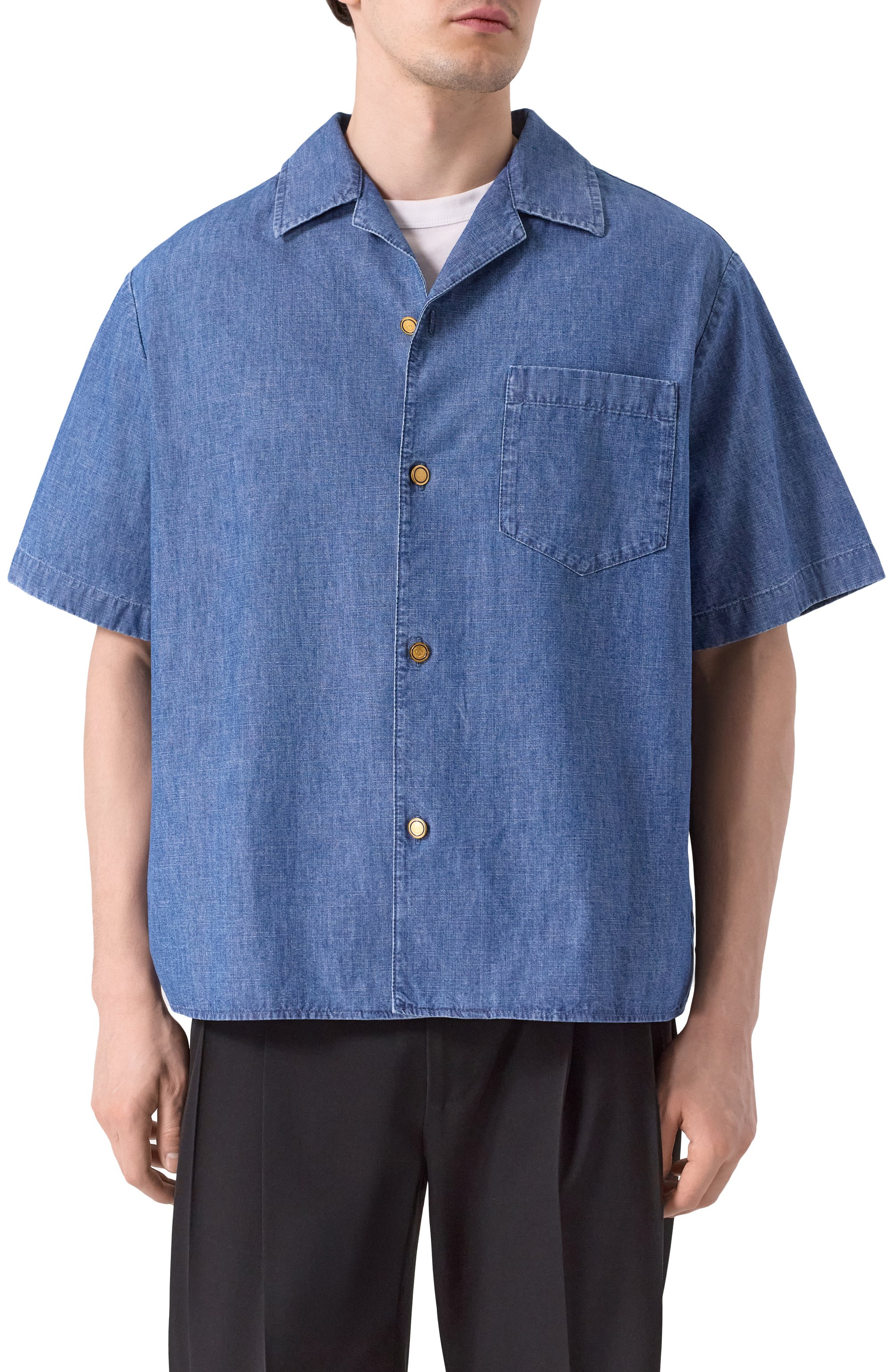 Джинсовая рубашка VALENTINO, арт. 6V3DB03LAL4, фото 3