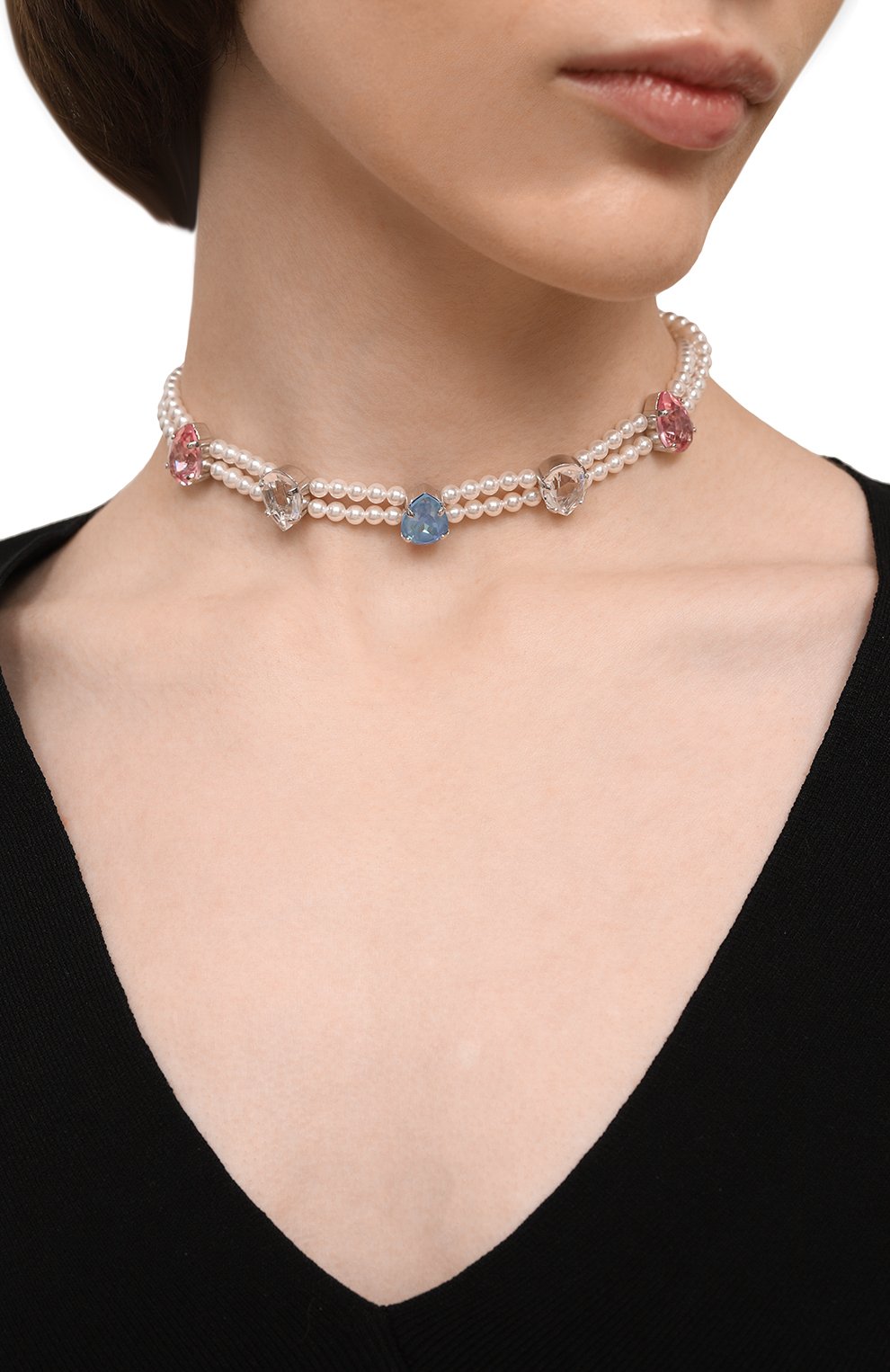 Чокер BLUEJAY разноцветного цвета по цене 13640 руб., арт. BJ-TTND, фото 2 Чокер BLUEJAY, арт. BJ-TTND, фото 2