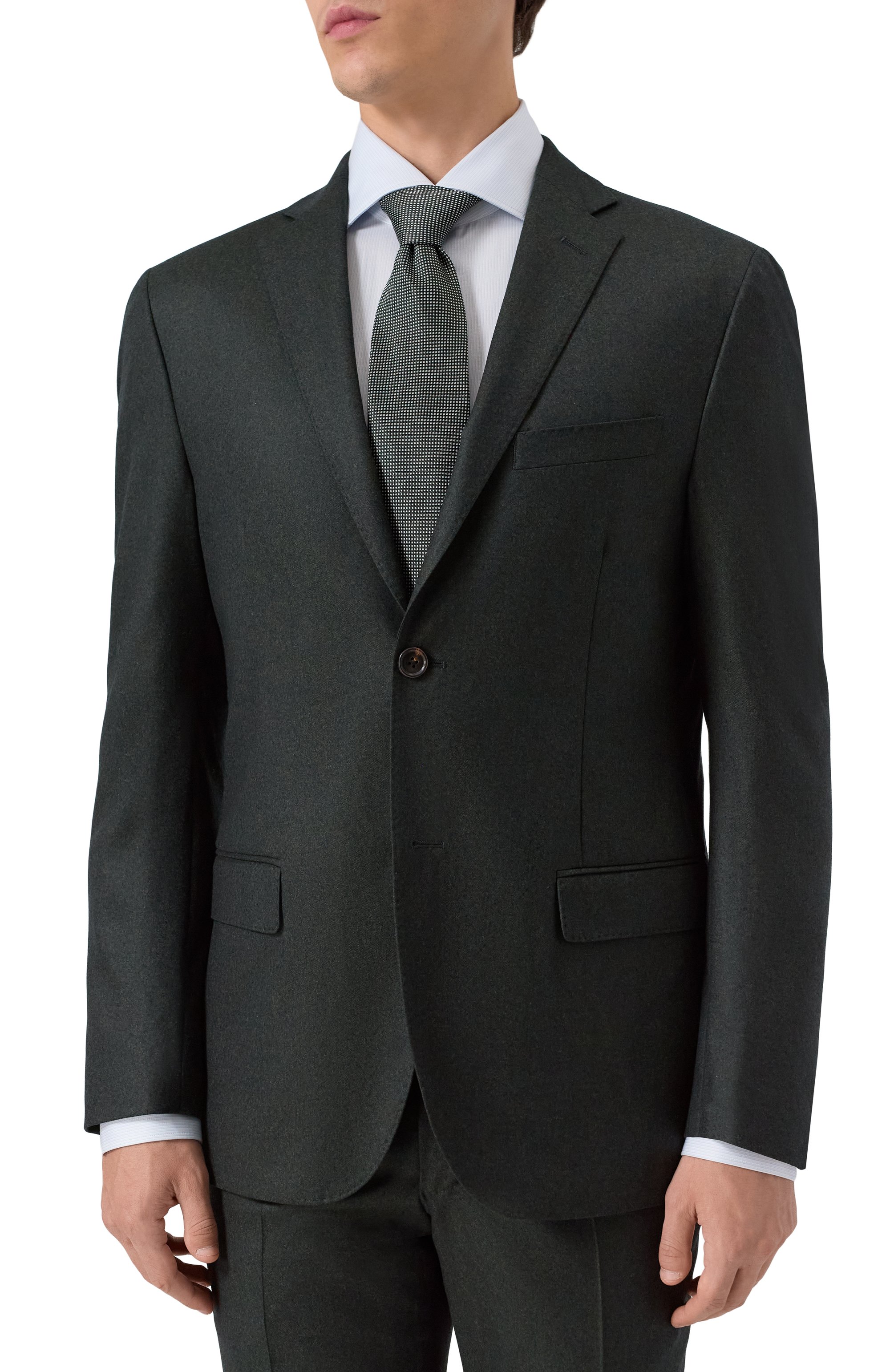 Шерстяной костюм CORNELIANI, арт. 266005-2618111_SET, фото 2