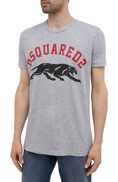 Футболка из хлопка и вискозы DSQUARED2, арт. S74GD0864/S22146, фото 3