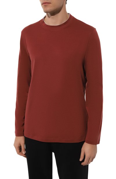 Хлопковый лонгслив BRUNELLO CUCINELLI, арт. M0B137433, фото 3