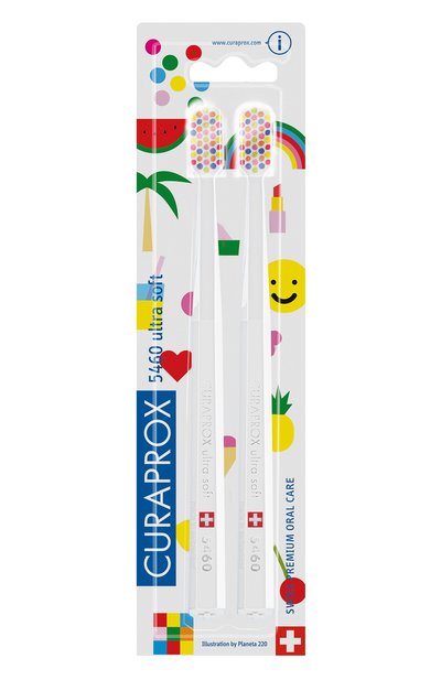 Набор зубных щеток "ultrasoft" duo pop art CURAPROX, арт. 7612412424782, фото 2