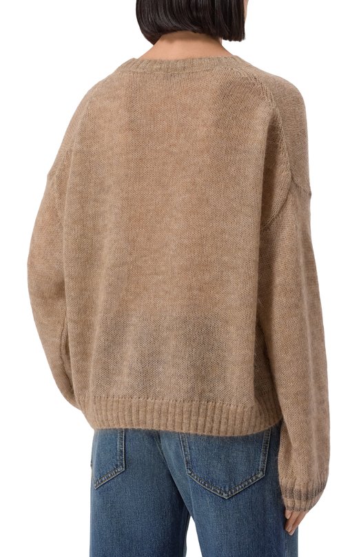 Свитер Brunello Cucinelli M2I780100P Бежевый  M2I780100P Фото 4