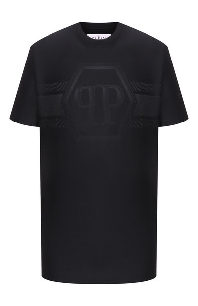 Мужская хлопковая футболка PHILIPP PLEIN, арт. SAFC MTK8885 PJY002N