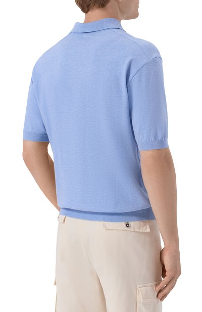 Хлопковое поло PAUL&SHARK, арт. 25411610, фото 4