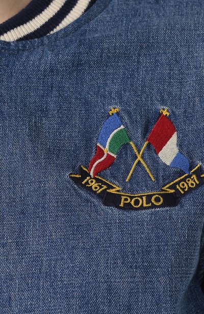 Джинсовый бомбер POLO RALPH LAUREN, арт. 211730554, фото 5