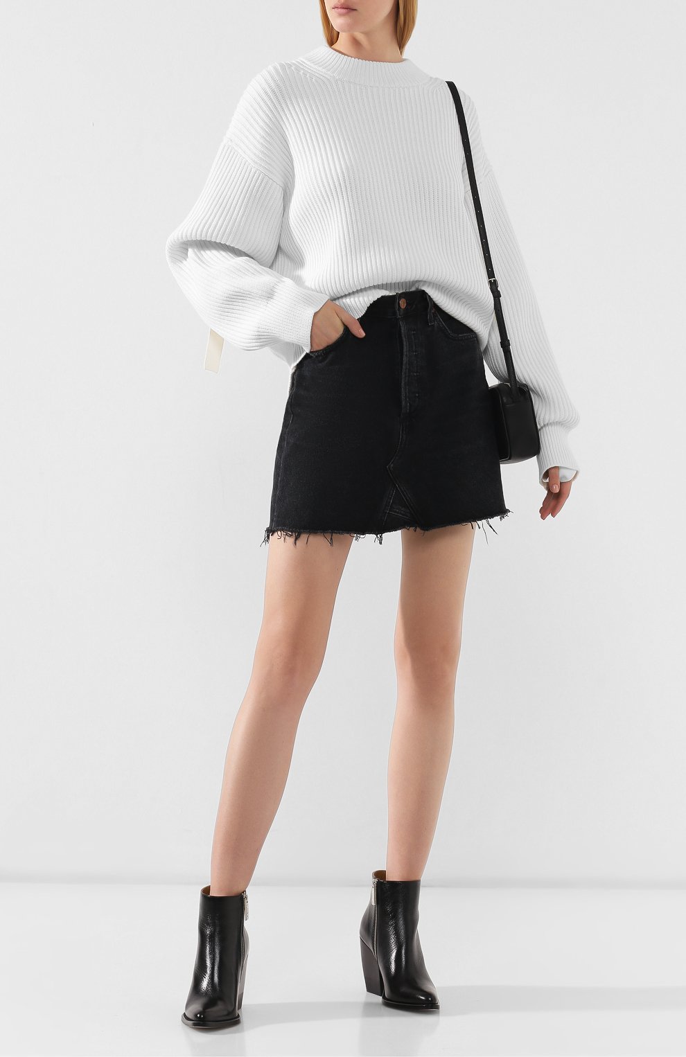 Пуловер из смеси хлопка и шерсти HELMUT LANG, арт. J05HW703, фото 2