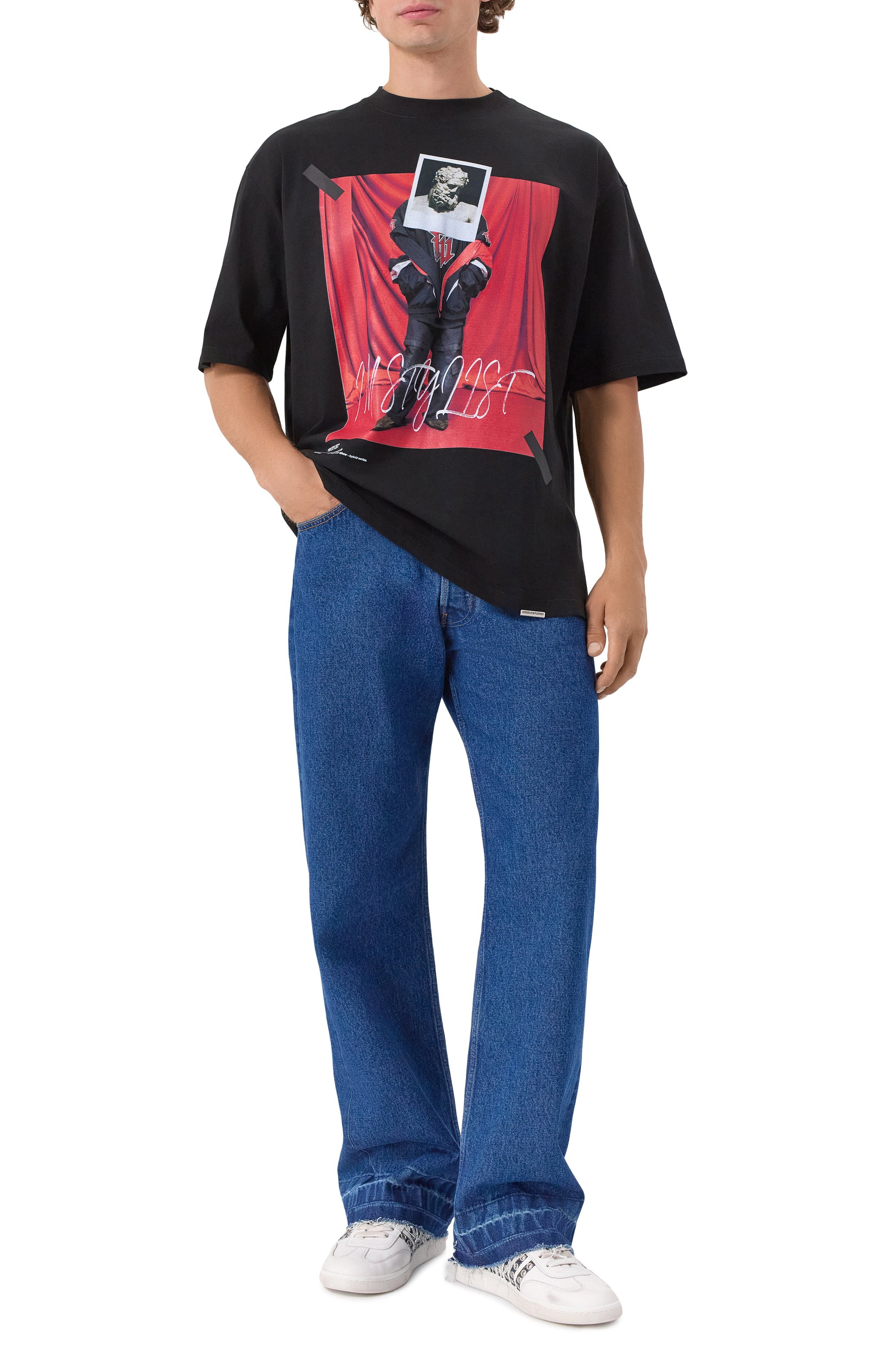 Хлопковая футболка DIEGO VENTURINO, арт. DVTS0ESL, фото 2