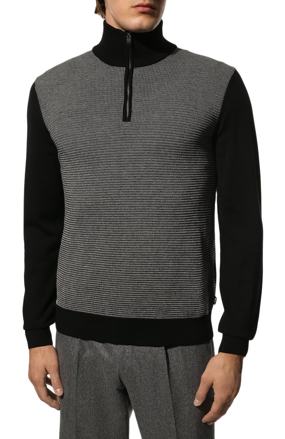 Шерстяной джемпер BOSS, арт. 50477394, фото 3