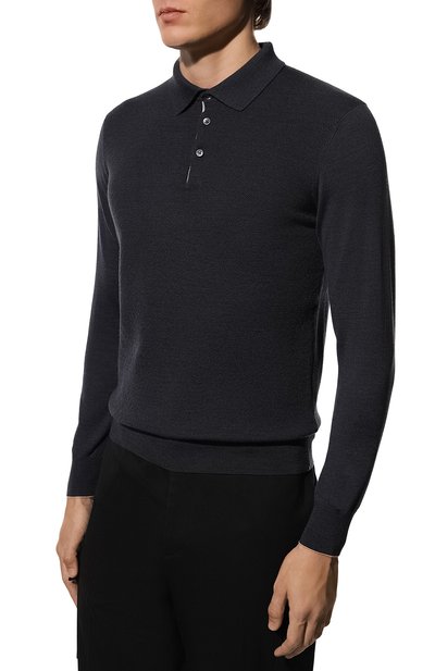 Поло из шерсти и кашемира FIORONI, арт. MK23302C1, фото 3