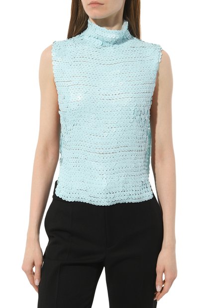 Топ с отделкой пайетками DRIES VAN NOTEN, арт. 231-010762-6463, фото 3