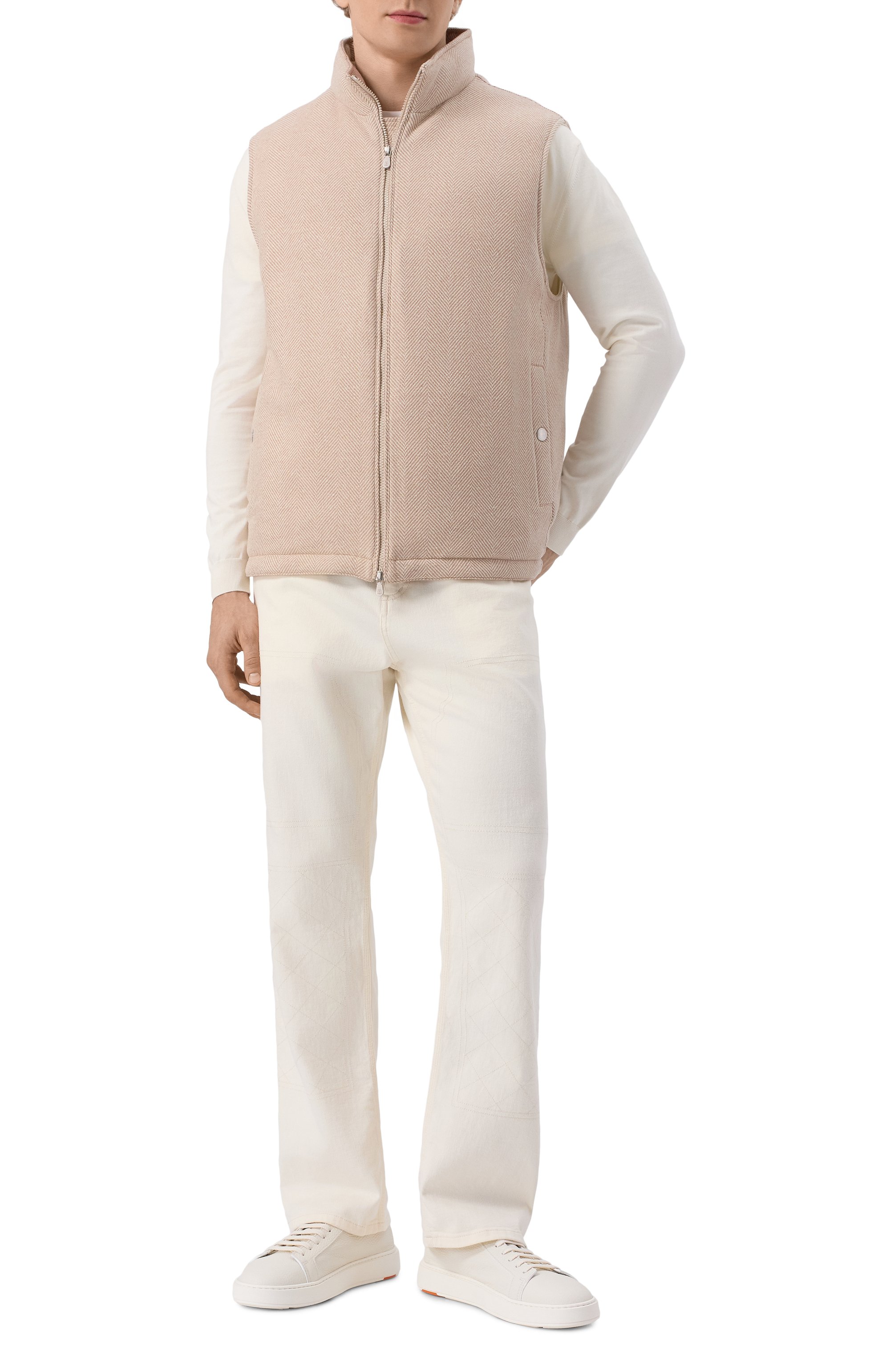 Пуховый жилет BRUNELLO CUCINELLI, арт. MY4861776, фото 2