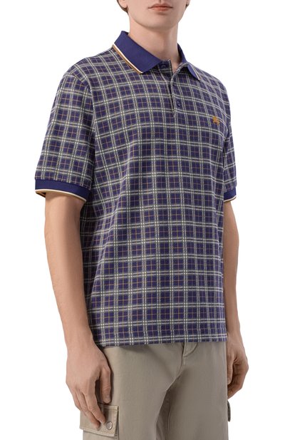 Поло из вискозы и хлопка BURBERRY, арт. 8119562, фото 3