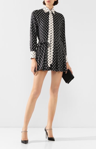 Кожаные туфли rockstud VALENTINO, арт. TW2S0T04/V0D, фото 2