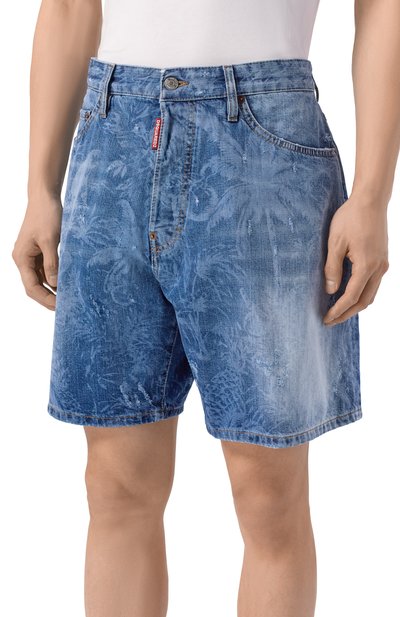 Джинсовые шорты DSQUARED2, арт. S74MU0967/D30011, фото 3