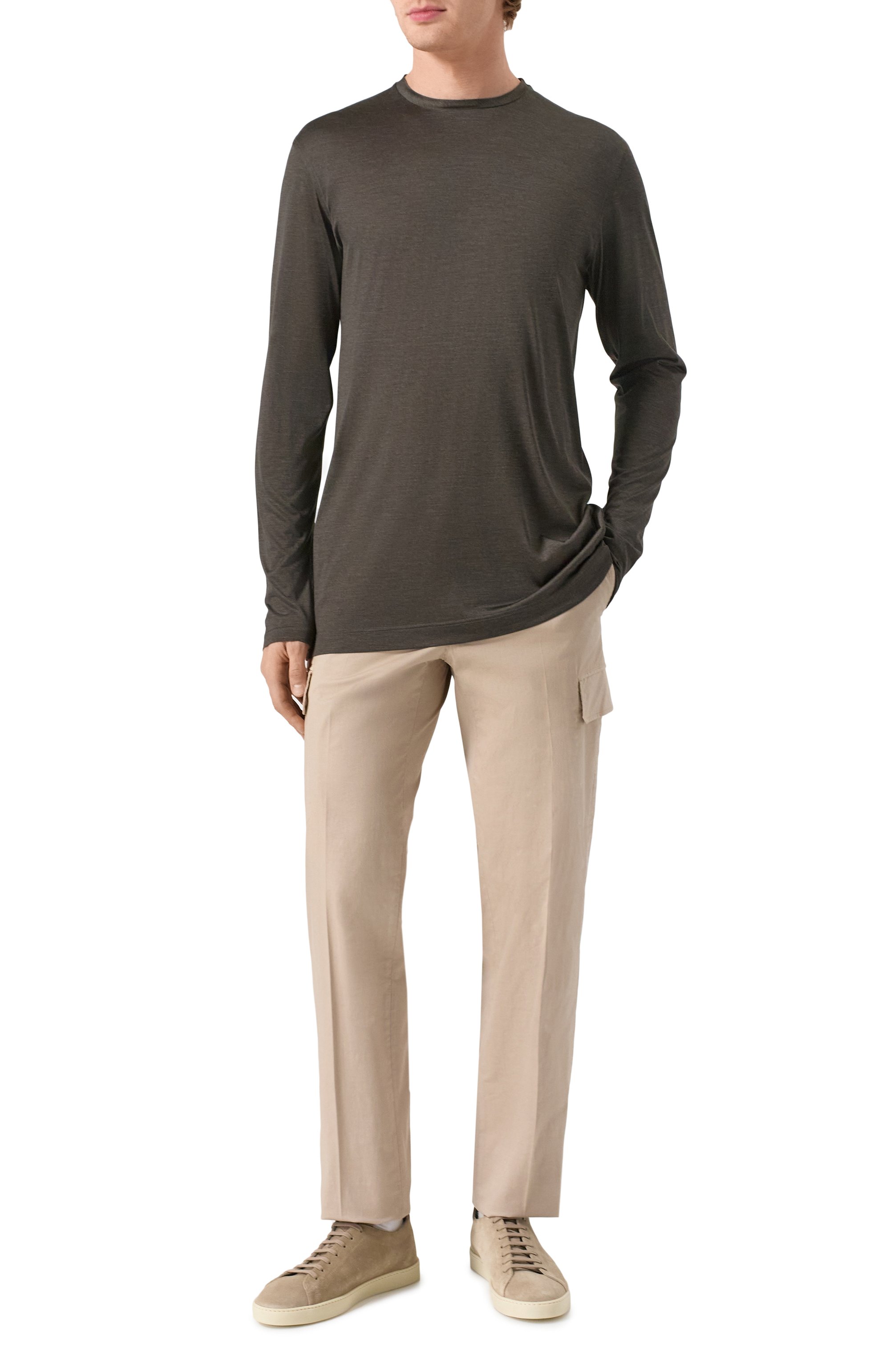 Шелковый лонгслив ZILLI, арт. TSR04BM0600V00000, фото 2