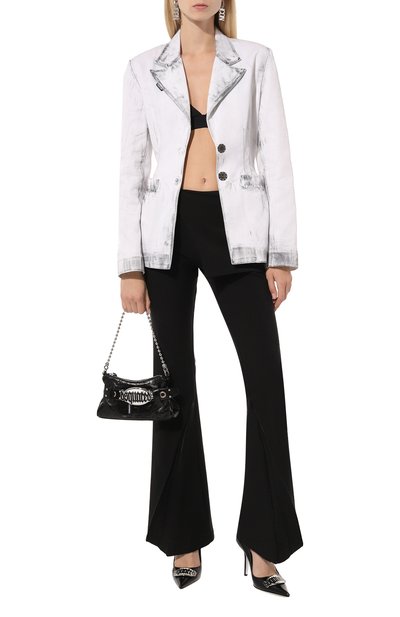 Хлопковый жакет WHO_AM, арт. FJ2-SS22.2-WHT, фото 2