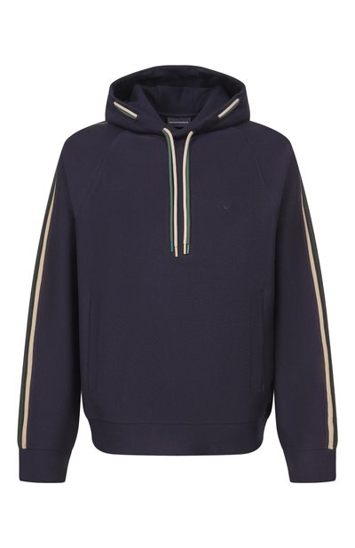 Мужской худи из лиоцелла и хлопка EMPORIO ARMANI, арт. EM005199/AF24209