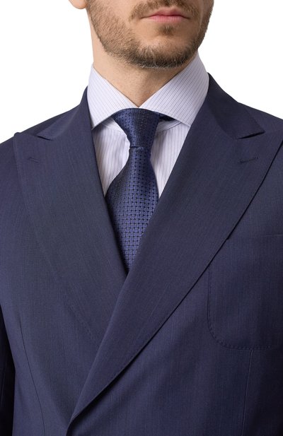 Шелко вый галстук KITON, арт. UCRVKLC03L1403, фото 2