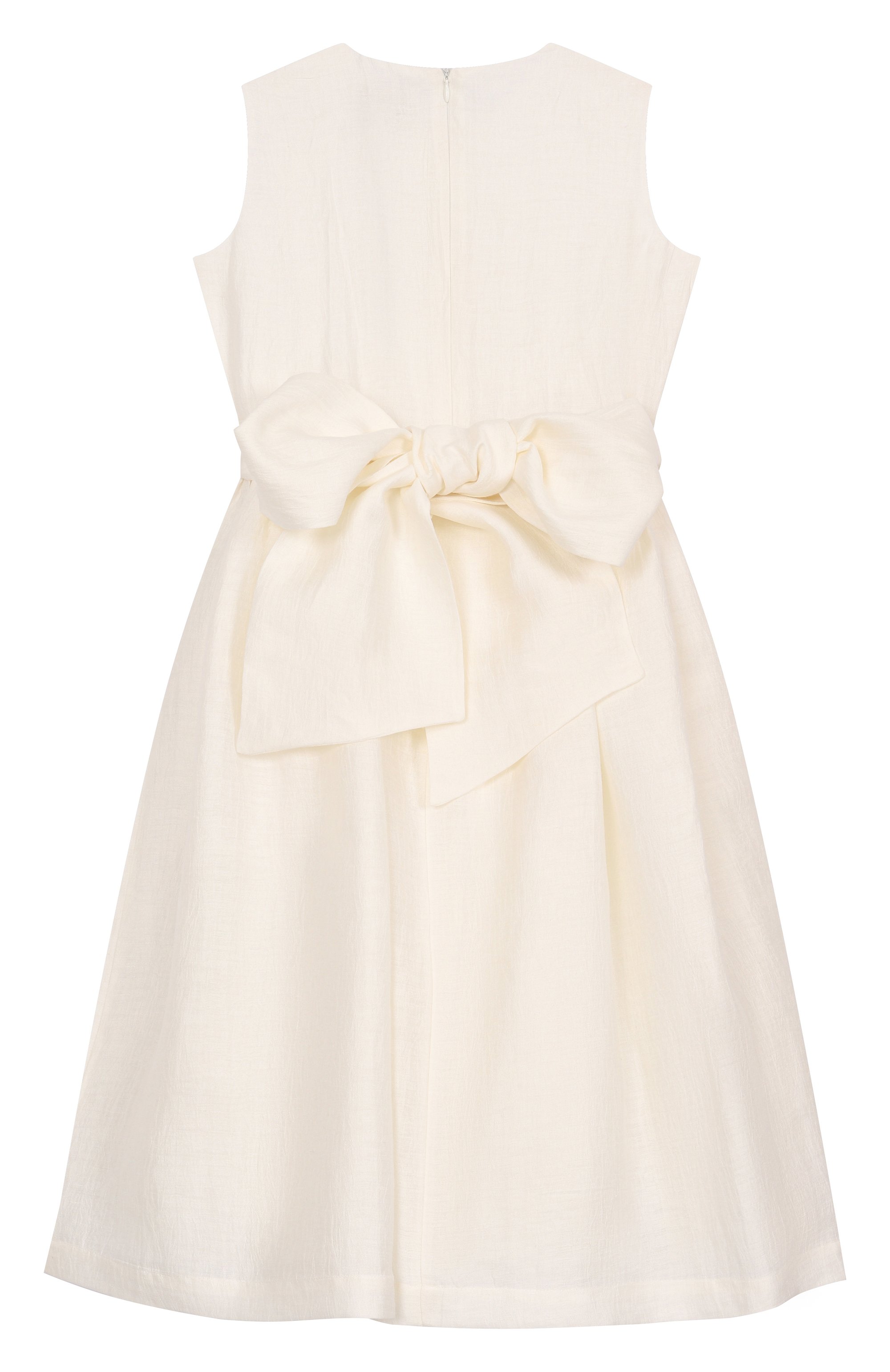 Льняное платье IL GUFO, арт. PATVA314L0014/4A-6A, фото 3