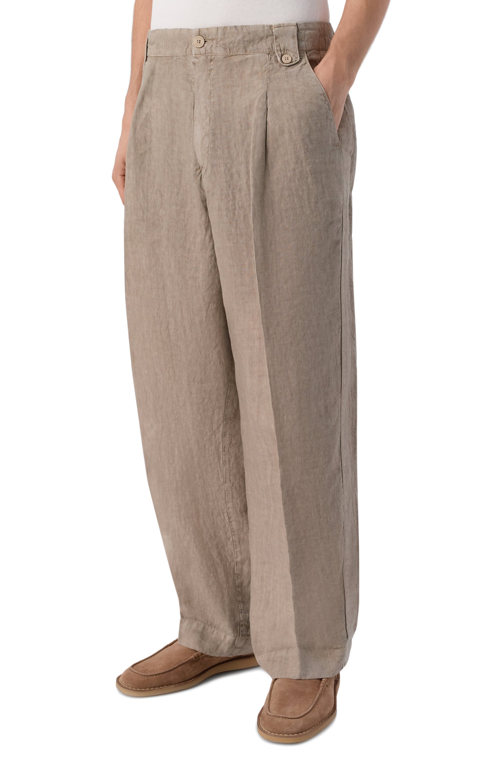 Льняные брюки INLINUM, арт. MIAKY/TR0PEA, фото 3