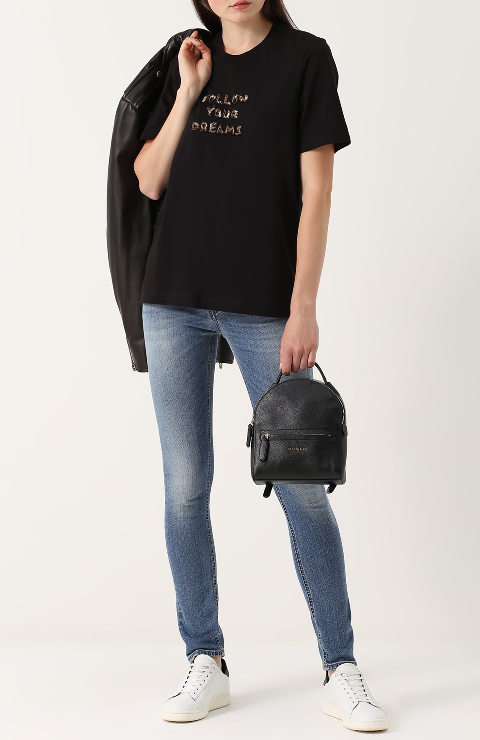 Рюкзак clementine small COCCINELLE, арт. E1 AF8 54 01 01, фото 2