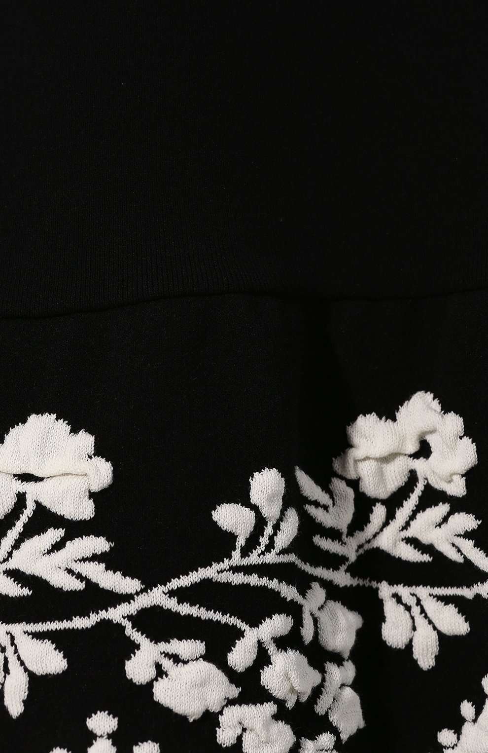 Мини-платье REDVALENTINO черно-белого цвета по цене 52050 руб., арт. TR3KDB41/4US, фото 5 Мини-платье REDVALENTINO, арт. TR3KDB41/4US, фото 5