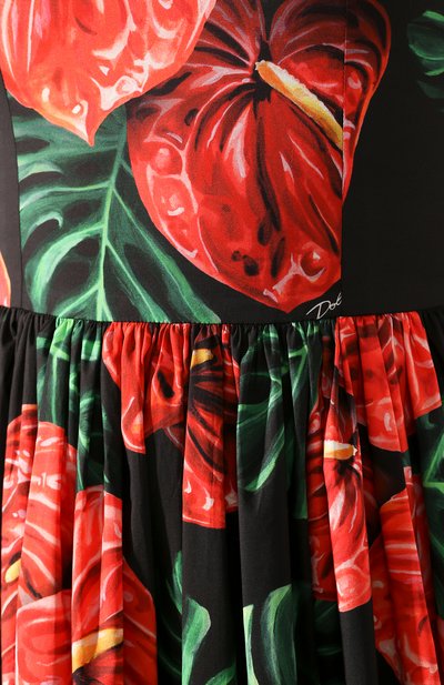 Хлопковое платье DOLCE & GABBANA, арт. F6C7ET/FSEH0, фото 5