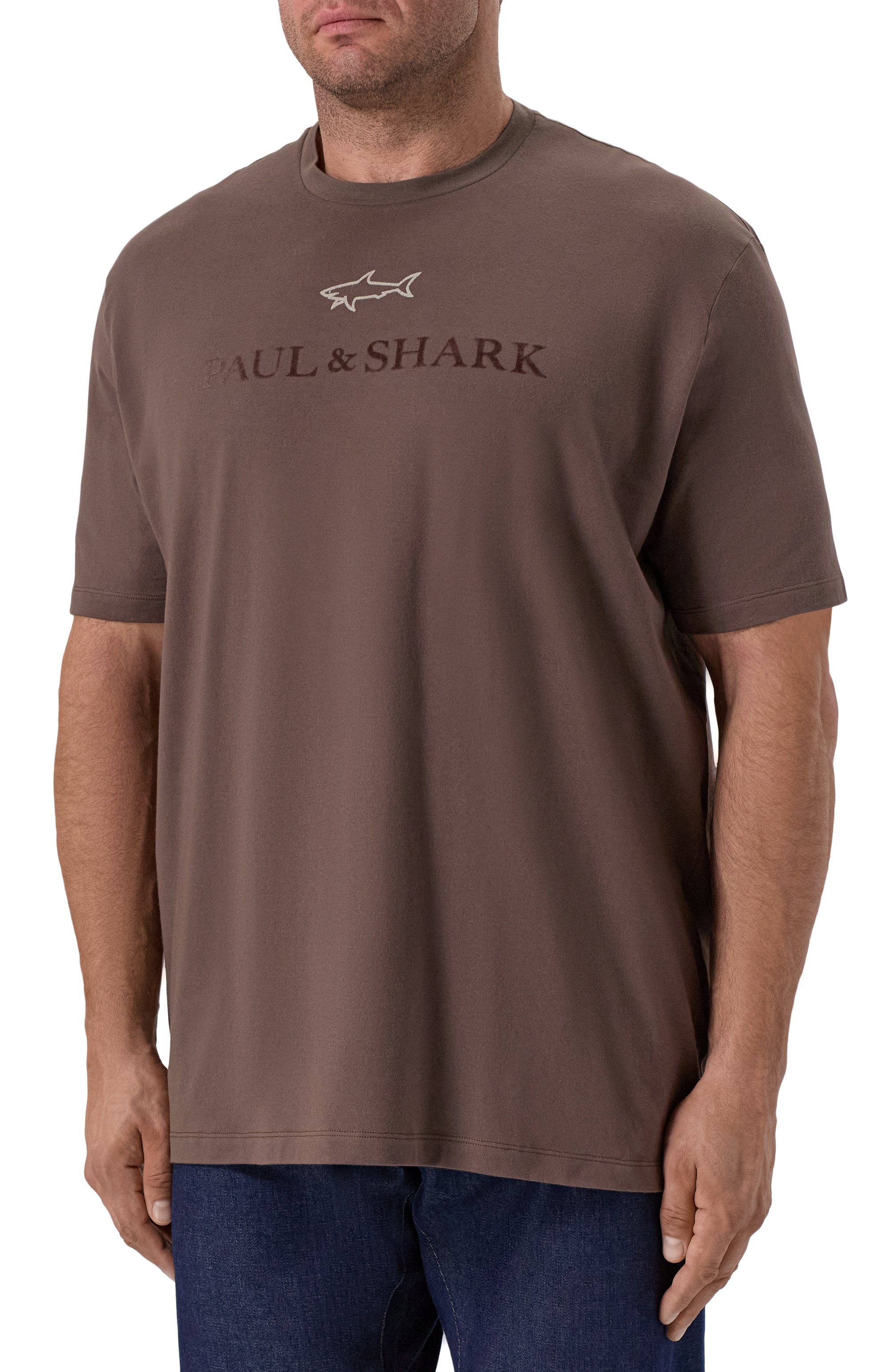 Хлопковая футболка PAUL&SHARK, арт. 15311629/3XL-6XL, фото 3