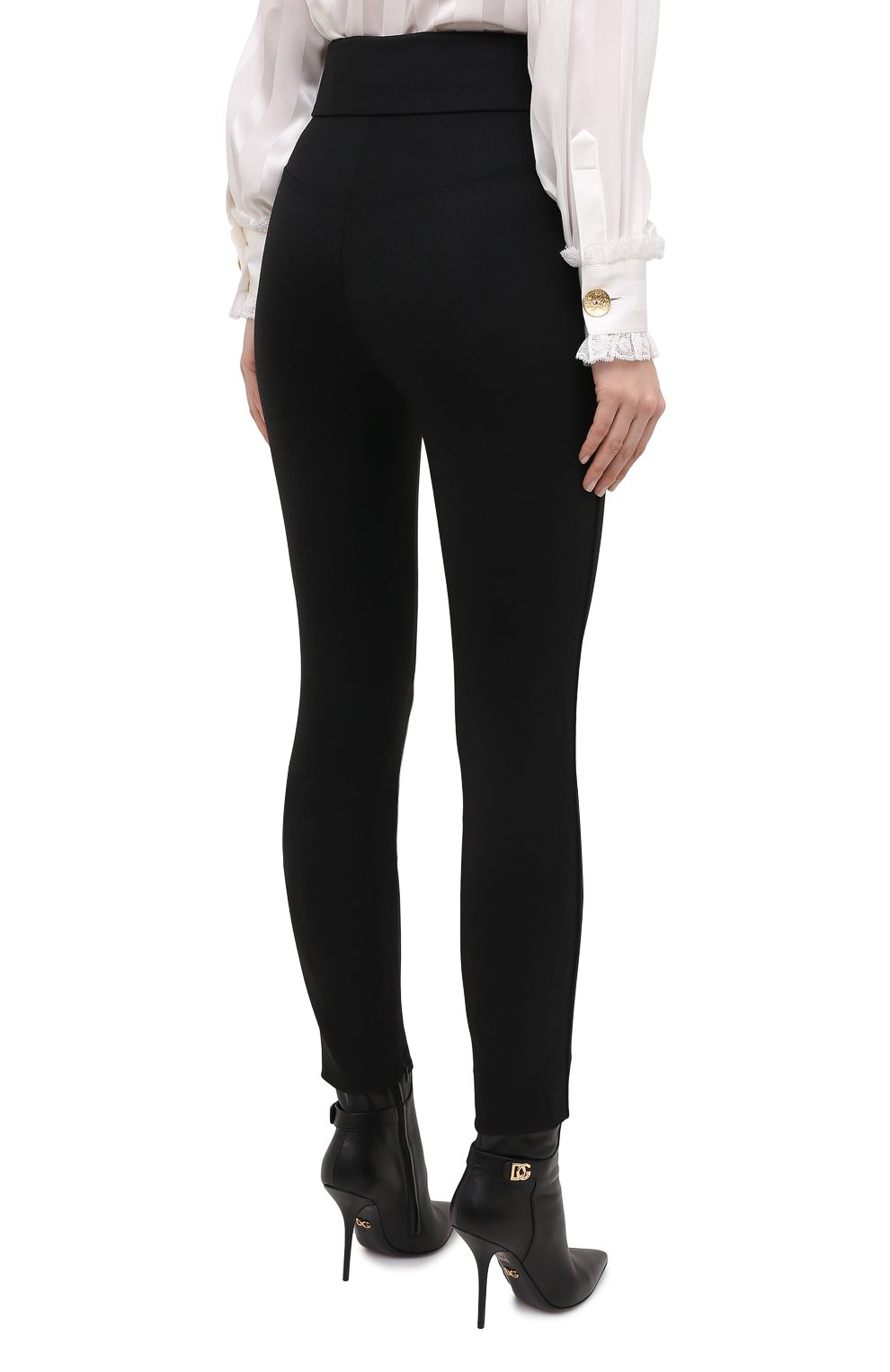 Шерстяные брюки DOLCE & GABBANA, арт. FTBN7T/FUBE7, фото 4