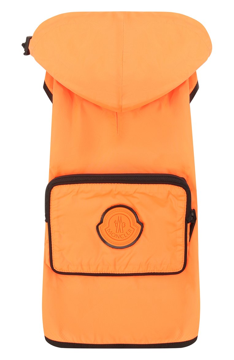 Накидка poldo dog couture MONCLER оранжевого цвета, арт. F2-090-3G606-00-54155 | Фото 2 (Региональные ограничения белый список (Axapta Mercury): Не проставлено; Нос: Не проставлено)