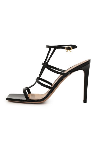 Кожаные босоножки mondry GIANVITO ROSSI, арт. G32427.95RIC.NUINER0, фото 4