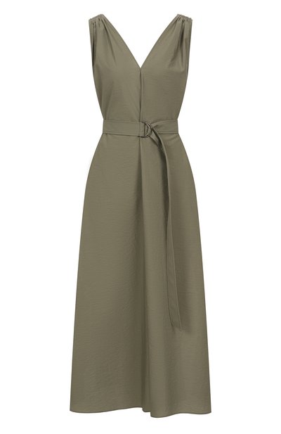 Женское хлопковое платье BRUNELLO CUCINELLI, арт. M0F79A5092