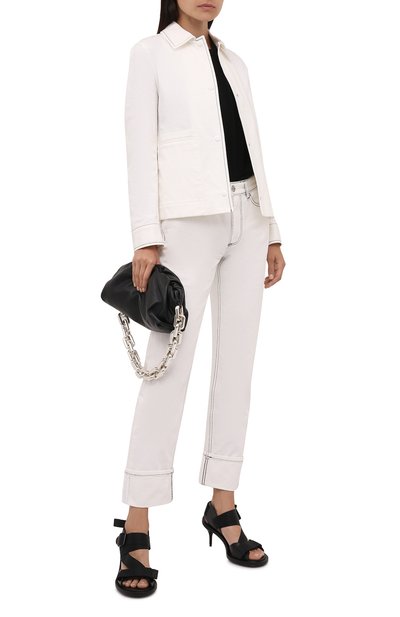 Комбинированные босоножки ALEXANDER MCQUEEN, арт. 667309/W4R52, фото 2