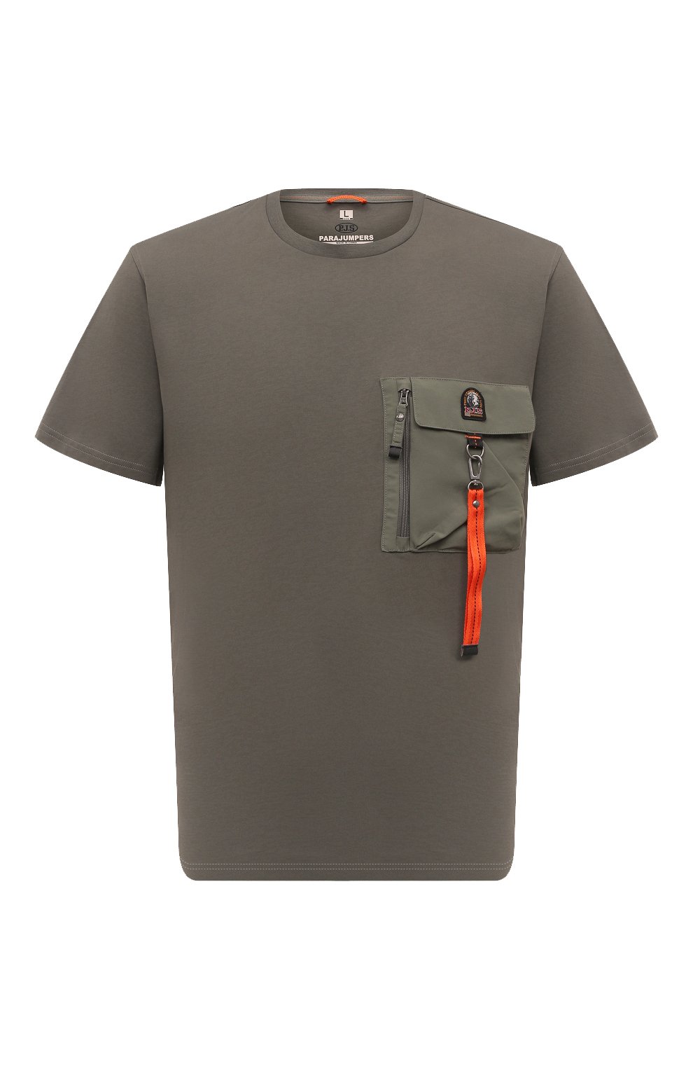 Хлопковая футболка PARAJUMPERS, арт. PMTSRE07, фото 1