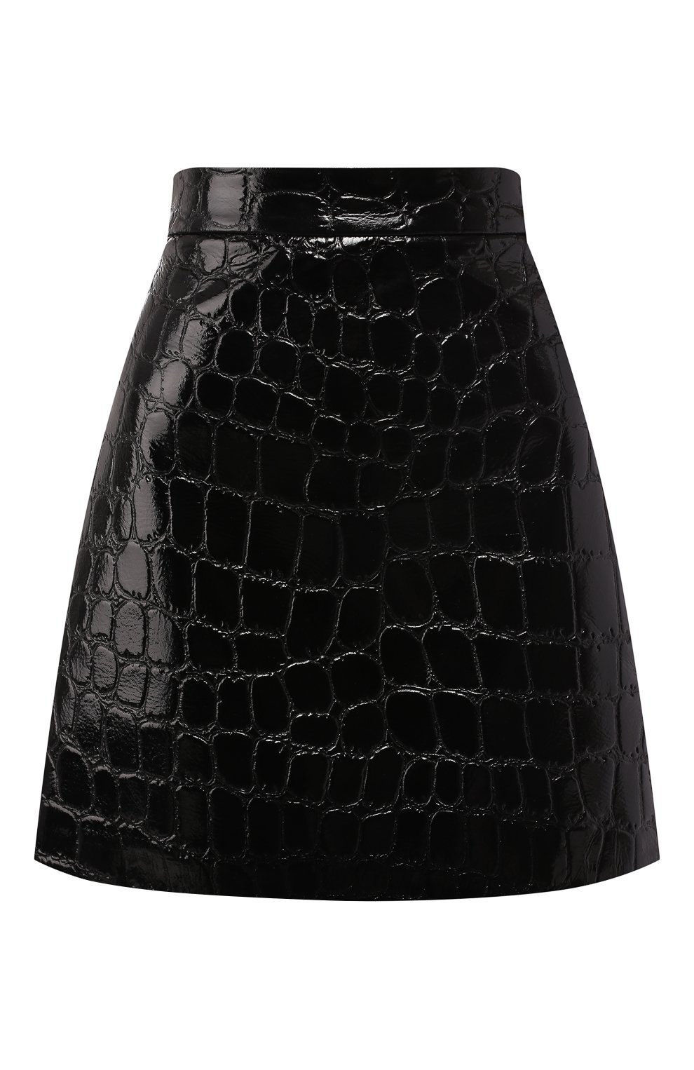 Юбка MIU MIU черного цвета по цене 76000 руб., арт. MG1295-1TYY-F0002, фото 1 Юбка MIU MIU, арт. MG1295-1TYY-F0002, фото 1