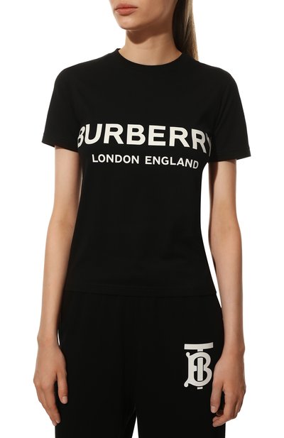 Хлопковая футболка BURBERRY, арт. 8011651, фото 3